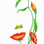 Flower face